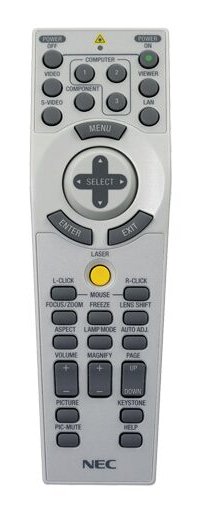 NEC DISPLAY SOLUTIONS Sharp RMT-PJ24 projector accessory Remote control NEC-RMT-PJ24