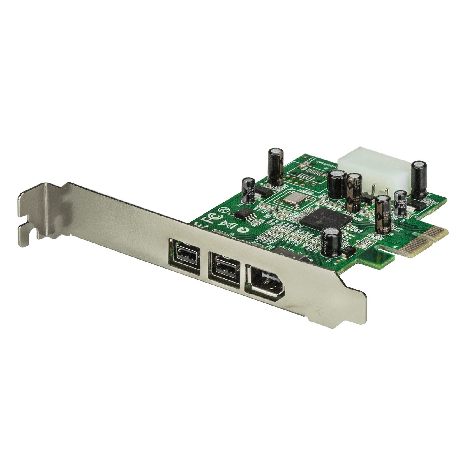 StarTech.com 3 Port 2b 1a 1394 PCI Express FireWire Card Adapter STA-PEX1394B3
