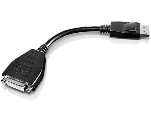 Lenovo DisplayPort to Single-Link DVI-D Monitor Adapter 45J7915