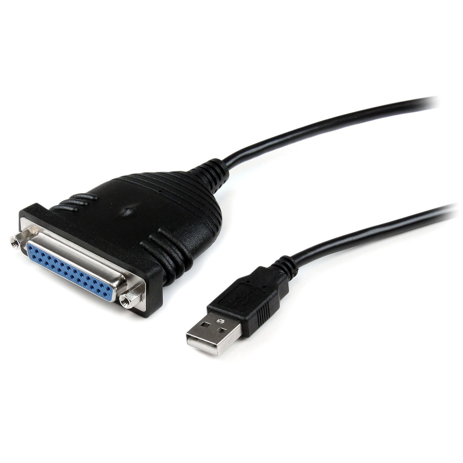StarTech.com 6 ft USB to DB25 Parallel Printer Adapter Cable - M/F STA-ICUSB1284D25