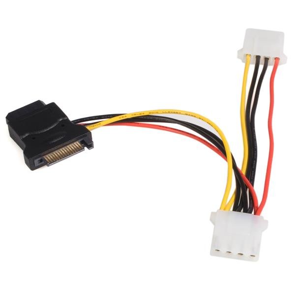 StarTech.com SATA to LP4 Power Cable Adapter with 2 Additional STA-LP4SATAFM2L