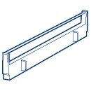 EPSON PRINT ERC03B Ribbon Cartridge for M-210V/211V/220/222/240 Mechanisms, black EPS-ERC-03B