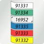 DYMO 91332 printer label Yellow NWL-91332