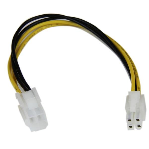 StarTech.com 8in ATX12V 4 Pin P4 CPU Power Extension Cable - M/F STA-ATXP4EXT
