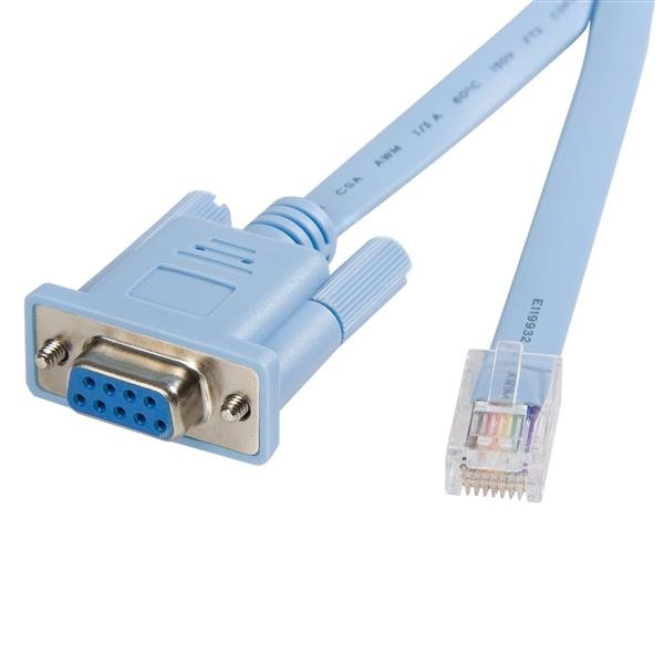 StarTech.com 6 ft RJ45 to DB9 Cisco Console Management Router Cable - M/F STA-DB9CONCABL6