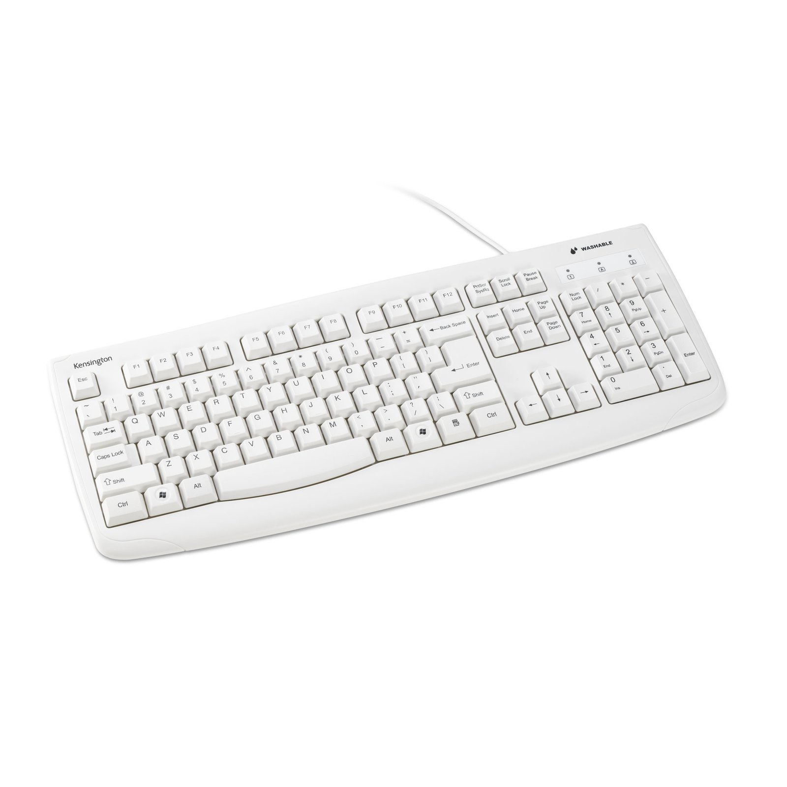 KENSINGTON COMPUTER Washable USB Keyboard KEN-K64406US
