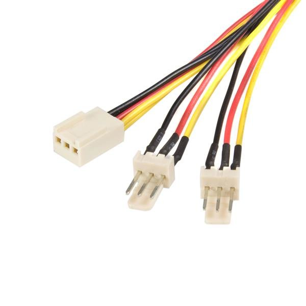 StarTech.com 12in TX3 Fan Power Splitter Cable STA-TX3SPLIT12