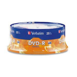 VERBATIM AMERICAS LLC DVD-R 4.7GB 16X Branded 25pk Spindle 25 pc(s) VBM-95058