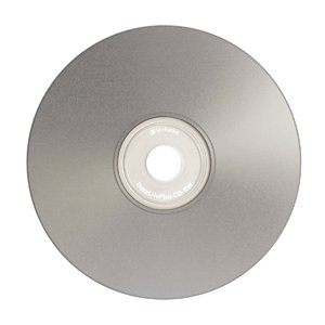 VERBATIM AMERICAS LLC CD-RW 80MIN 700MB 2X-4X DataLifePlus Silver Inkjet Printable 50pk Spindle 50 VBM-95159