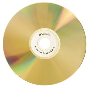 VERBATIM AMERICAS LLC UltraLife™ Gold Archival Grade CD-R 80MIN 700MB 52X 50pk Spindle 82x 50 pc(s) VBM-96159