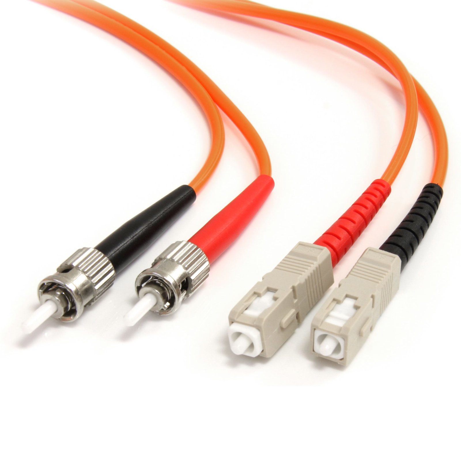 StarTech.com Fiber Optic Cable - Multimode Duplex 62.5/125 - LSZH - ST/SC - 2 m STA-FIBSTSC2