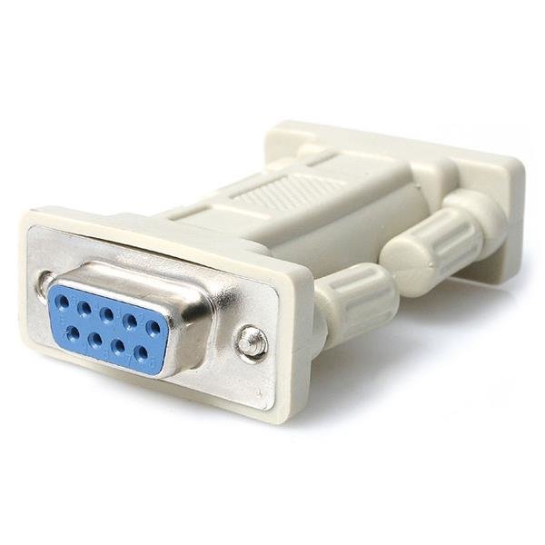 StarTech.com DB9 RS232 Serial Null Modem Adapter - F/F STA-NM9FF