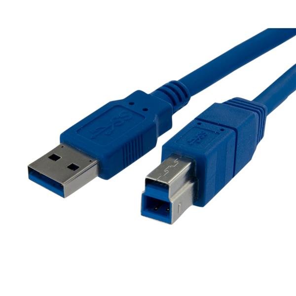 StarTech.com 6 ft SuperSpeed USB 3.0 (5Gbps) Cable A to B - M/M STA-USB3SAB6