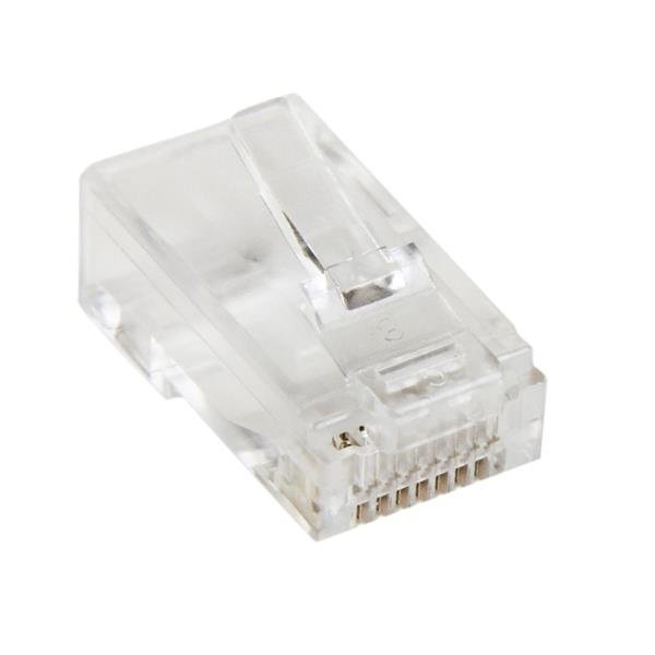 StarTech.com Cat5e RJ45 Stranded Modular Plug Connector - 50 Pkg STA-CRJ4550PK