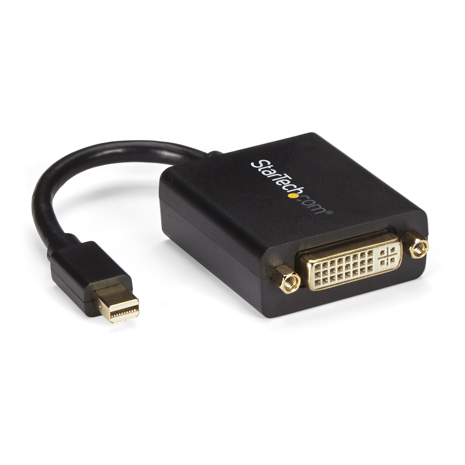 StarTech.com Mini DisplayPort to DVI Adapter - DP DVI-D Converter - 1080p Video - VESA Certified - STA-MDP2DVI