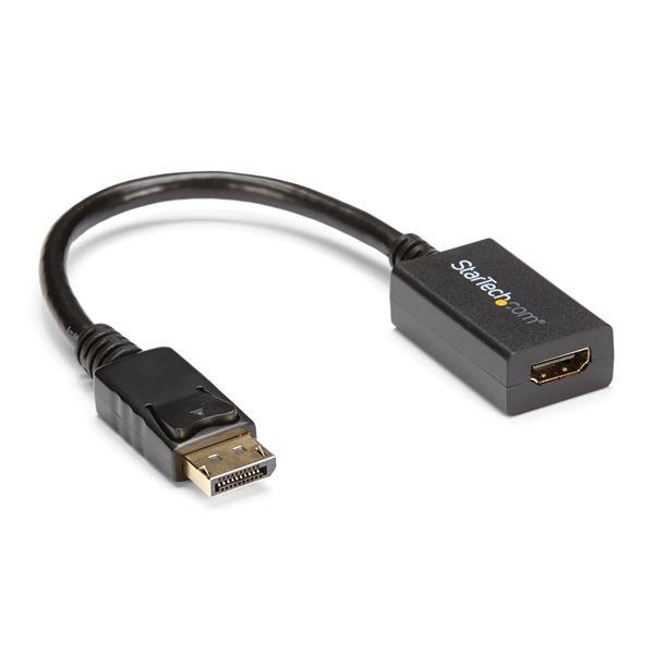 StarTech.com DisplayPort to HDMI Adapter - DP 1.2 Video Converter 1080p - Monitor/TV/Display Cable STA-DP2HDMI2