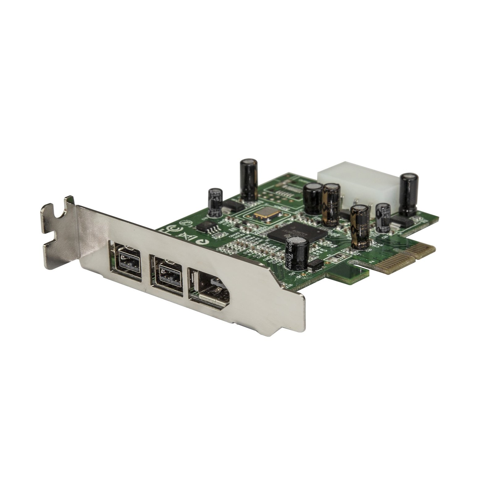 StarTech.com 3 Port 2b 1a Low Profile 1394 PCI Express FireWire Card Adapter STA-PEX1394B3LP