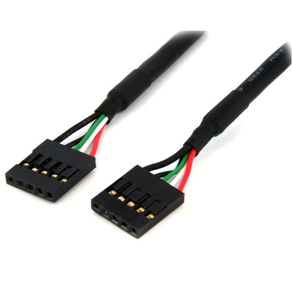 StarTech.com 18in Internal 5 pin USB IDC Motherboard Header Cable – F/F STA-USBINT5PIN