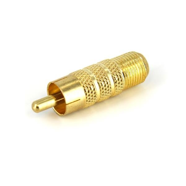 StarTech.com RCA to F Type Coaxial Adapter M/F STA-RCACOAXMF
