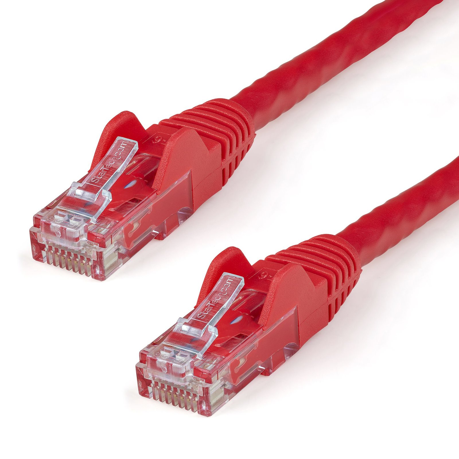 StarTech.com 10ft CAT6 Cable - Red Ethernet - Gigabit Wire - 250MHz 100W PoE RJ45 UTP CAT 6 STA-N6PATCH10RD