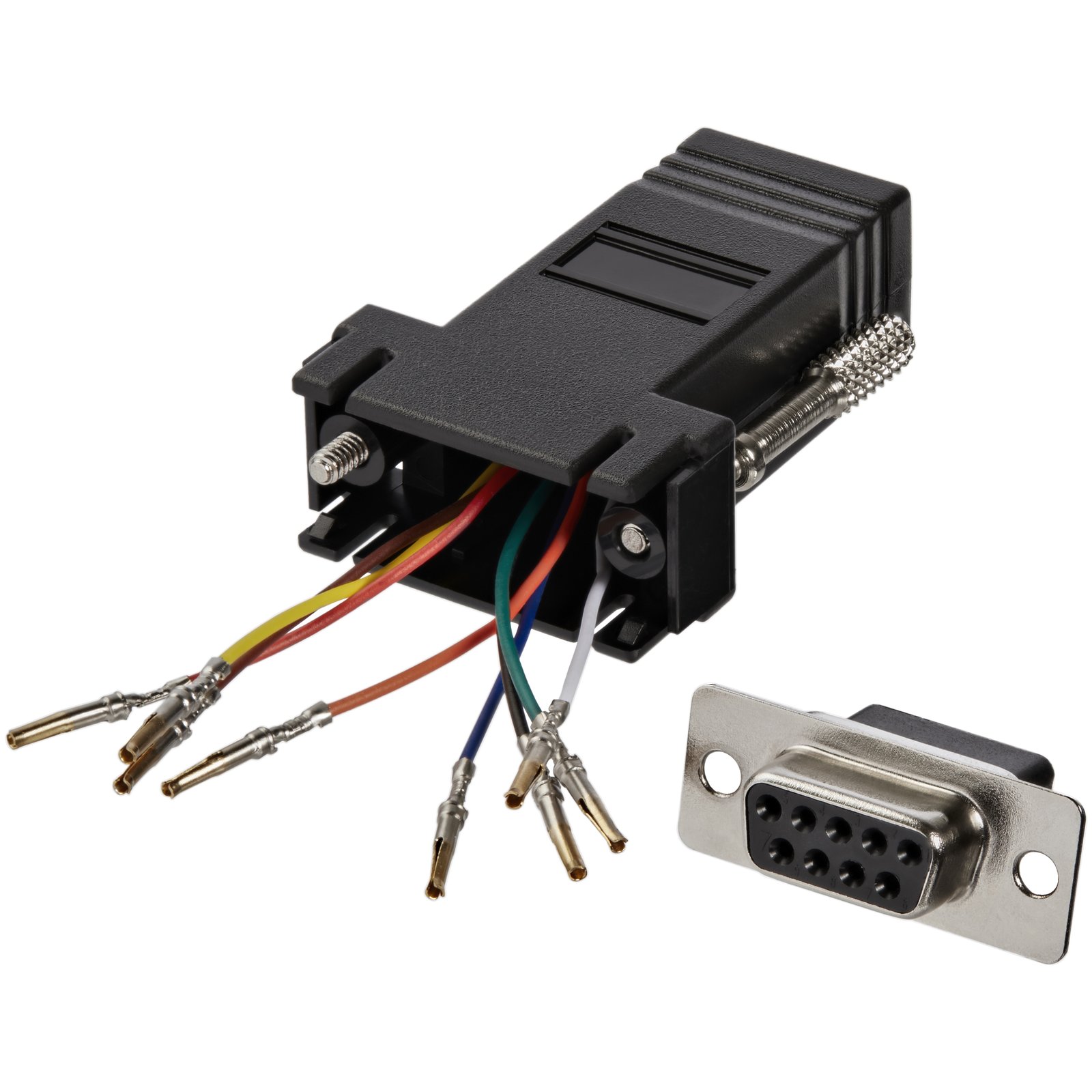 StarTech.com DB9 to RJ45 Modular Adapter - F/F STA-GC98FF