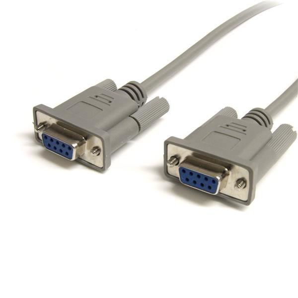 StarTech.com 25 ft Cross Wired DB9 Serial Null Modem Cable - F/F STA-SCNM9FF25