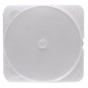 VERBATIM AMERICAS LLC TRIMpak Clear Cases 200pk 1 discs White VBM-93975