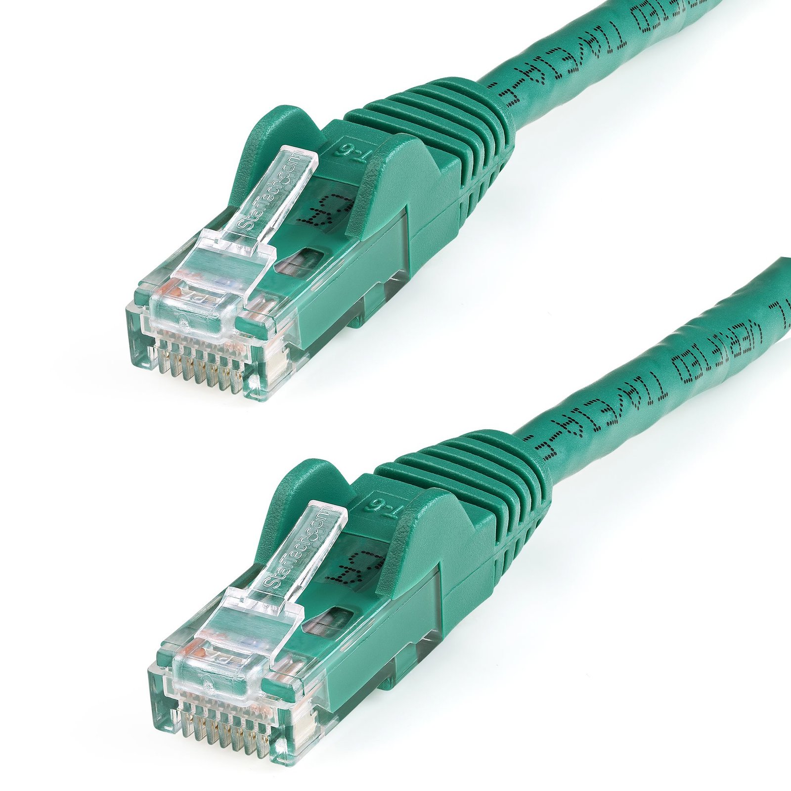 StarTech.com 100ft CAT6 Cable - Green Ethernet - Gigabit Wire - 250MHz 100W PoE RJ45 UTP CAT 6 STA-N6PATCH100GN