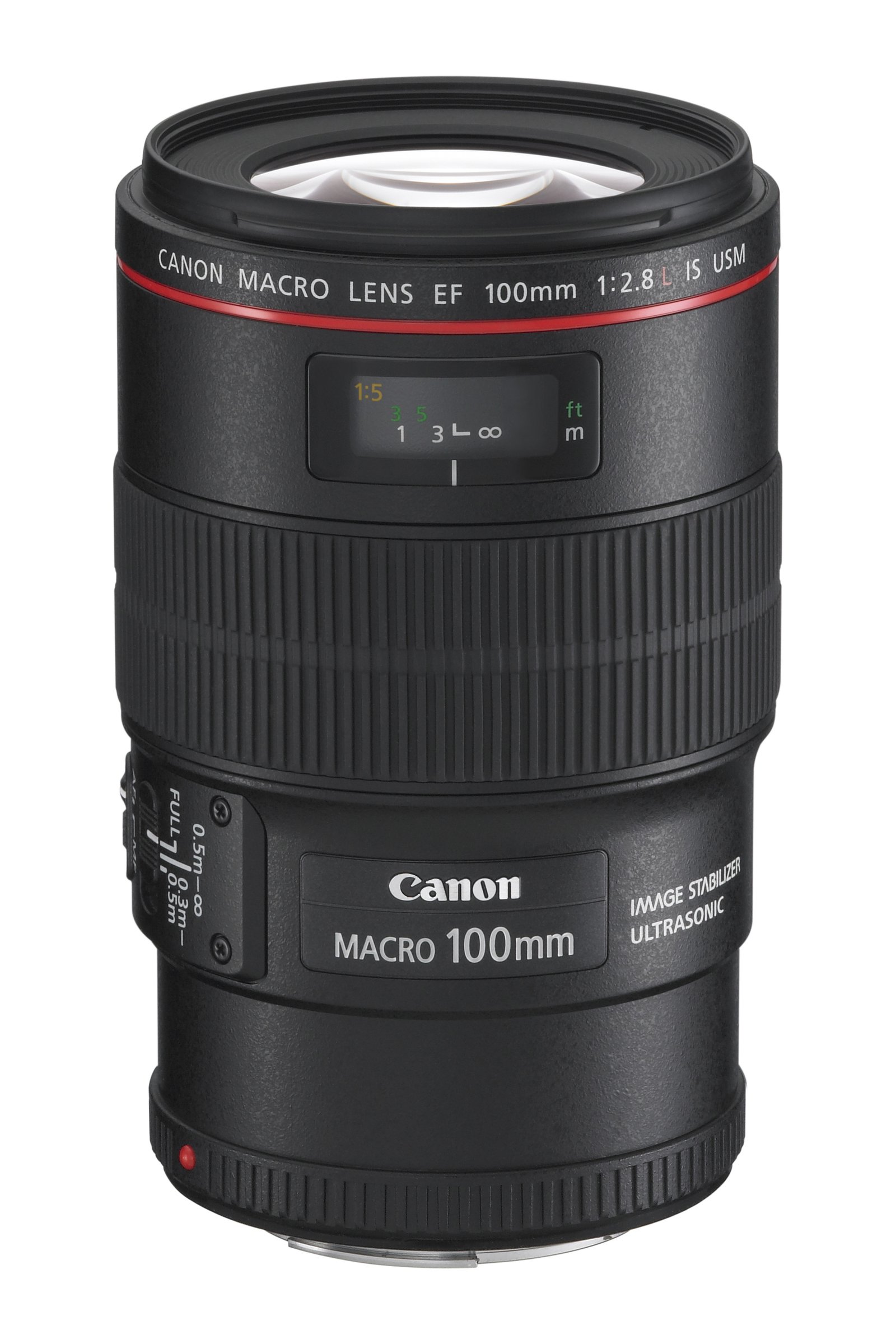 CANON USA EF 100mm f/2.8L Macro IS USM SLR lens Black CNC-3554B002