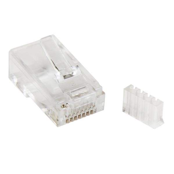 StarTech.com Cat 6 RJ45 Modular Plug for Solid Wire - 50 Pack STA-CRJ45C6SOL50