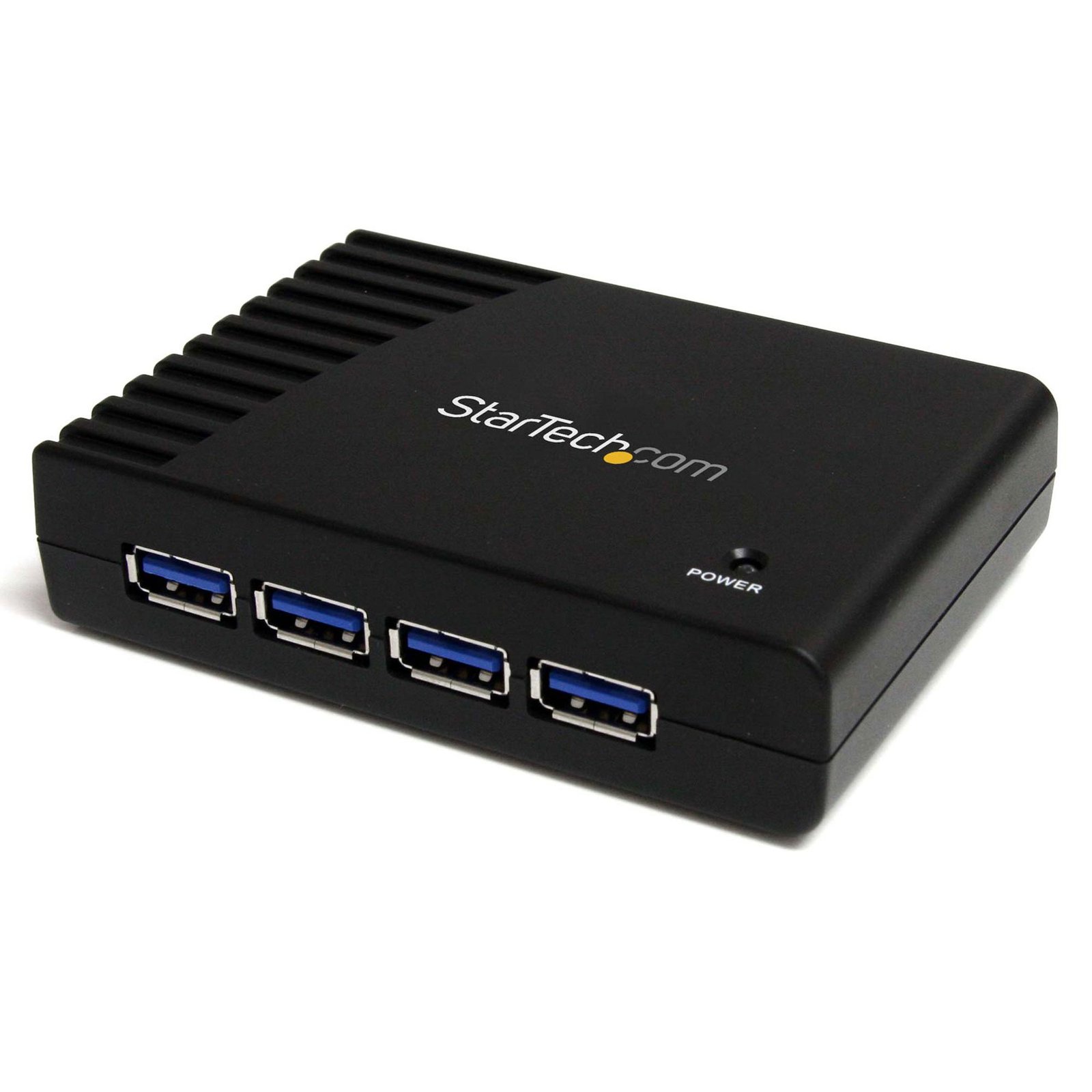 StarTech.com 4 Port Black SuperSpeed USB 3.0 Hub - 5Gbps STA-ST4300USB3