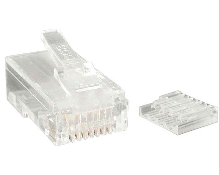 StarTech.com Cat 6 RJ45 Stranded Modular Plug Connector - 50 Pack STA-CRJ45C6STR50