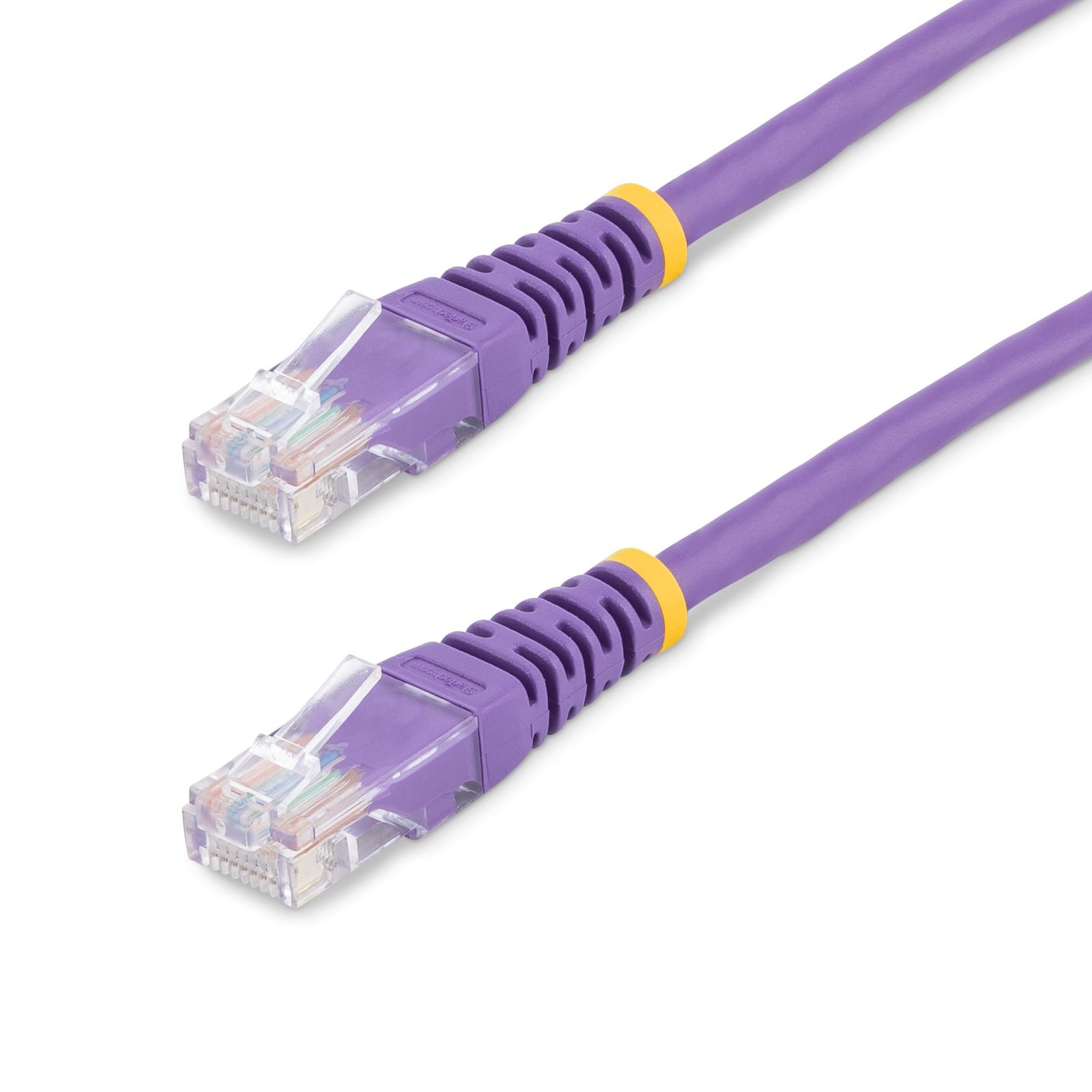 StarTech.com Cat5e Patch Cable with Molded RJ45 Connectors - 6 ft. - Purple STA-M45PATCH6PL