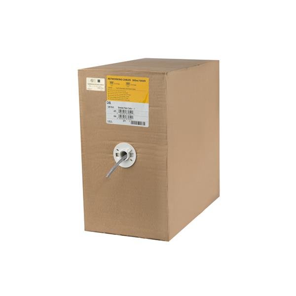 StarTech.com Bulk Cat6 Ethernet Cable - 1000 ft. - Stranded - CM-Rated for In-Wall Use - Gray STA-WIRC6PATGRRL