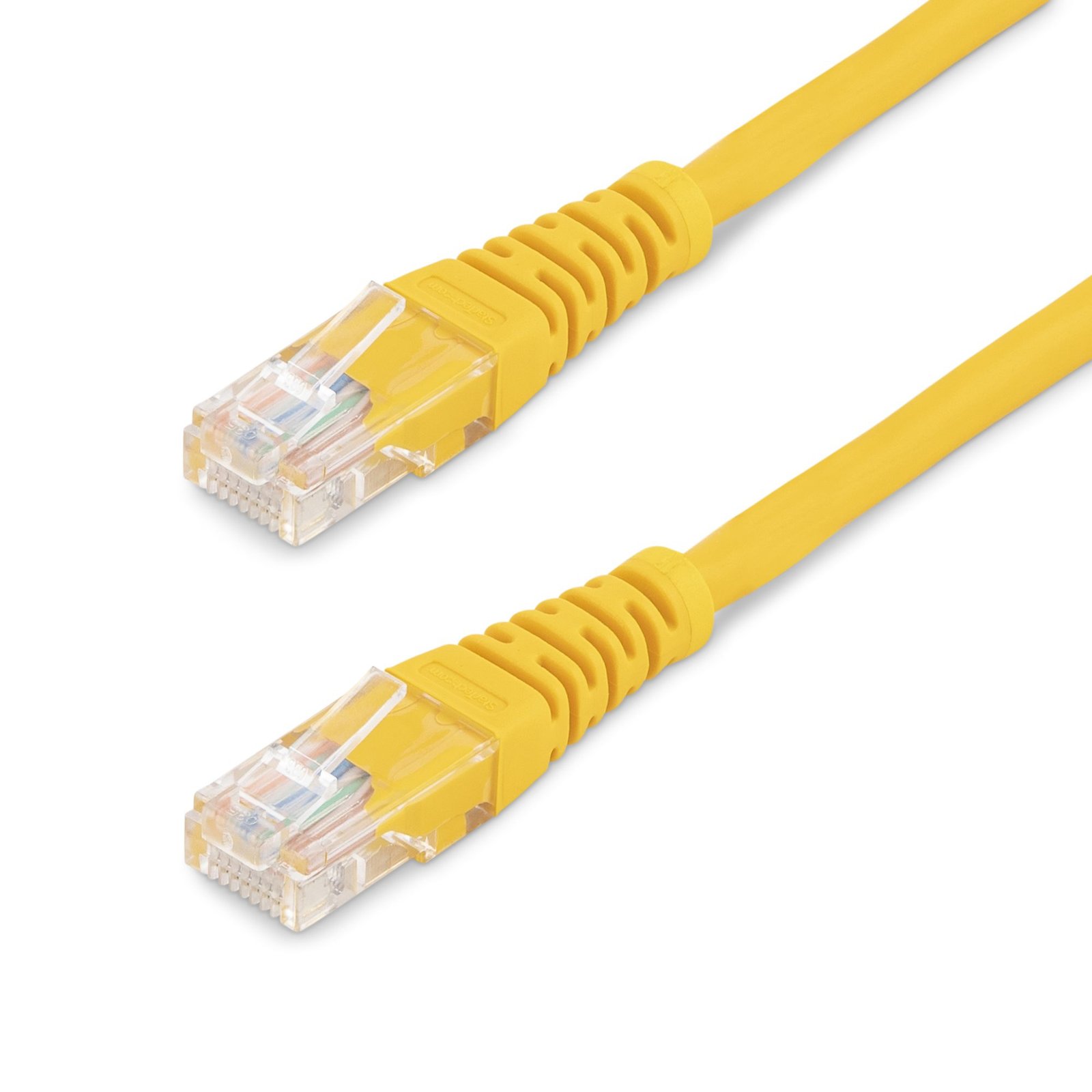 StarTech.com Cat5e Patch Cable with Molded RJ45 Connectors - 10 ft. - Yellow STA-M45PATCH10YL