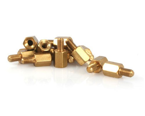 StarTech.com 6-32 Brass Motherboard Standoffs for ATX Computer Case - 15 Pack - TAA STA-STANDOFF632
