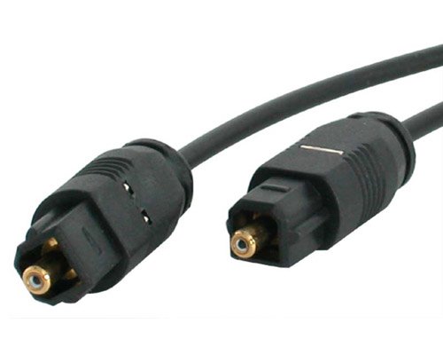 StarTech.com 6 ft Toslink Digital Optical SPDIF Audio Cable STA-THINTOS6