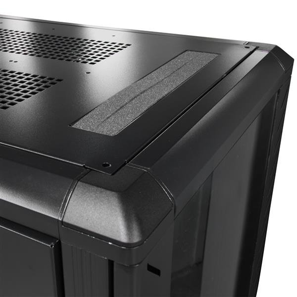 StarTech.com 25U Enterprise-Grade Flat Pack Server Rack Cabinet, 19in Enclosed 4-Post with 29in STA-RK2536BKF