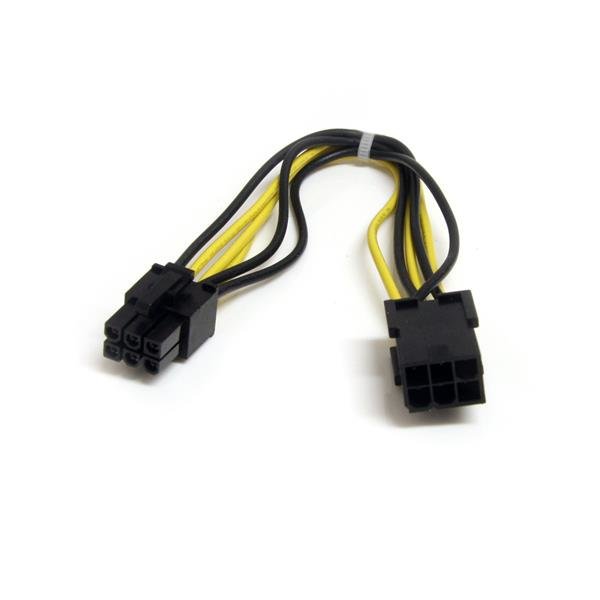 StarTech.com 8in 6 pin PCI Express Power Extension Cable STA-PCIEPOWEXT