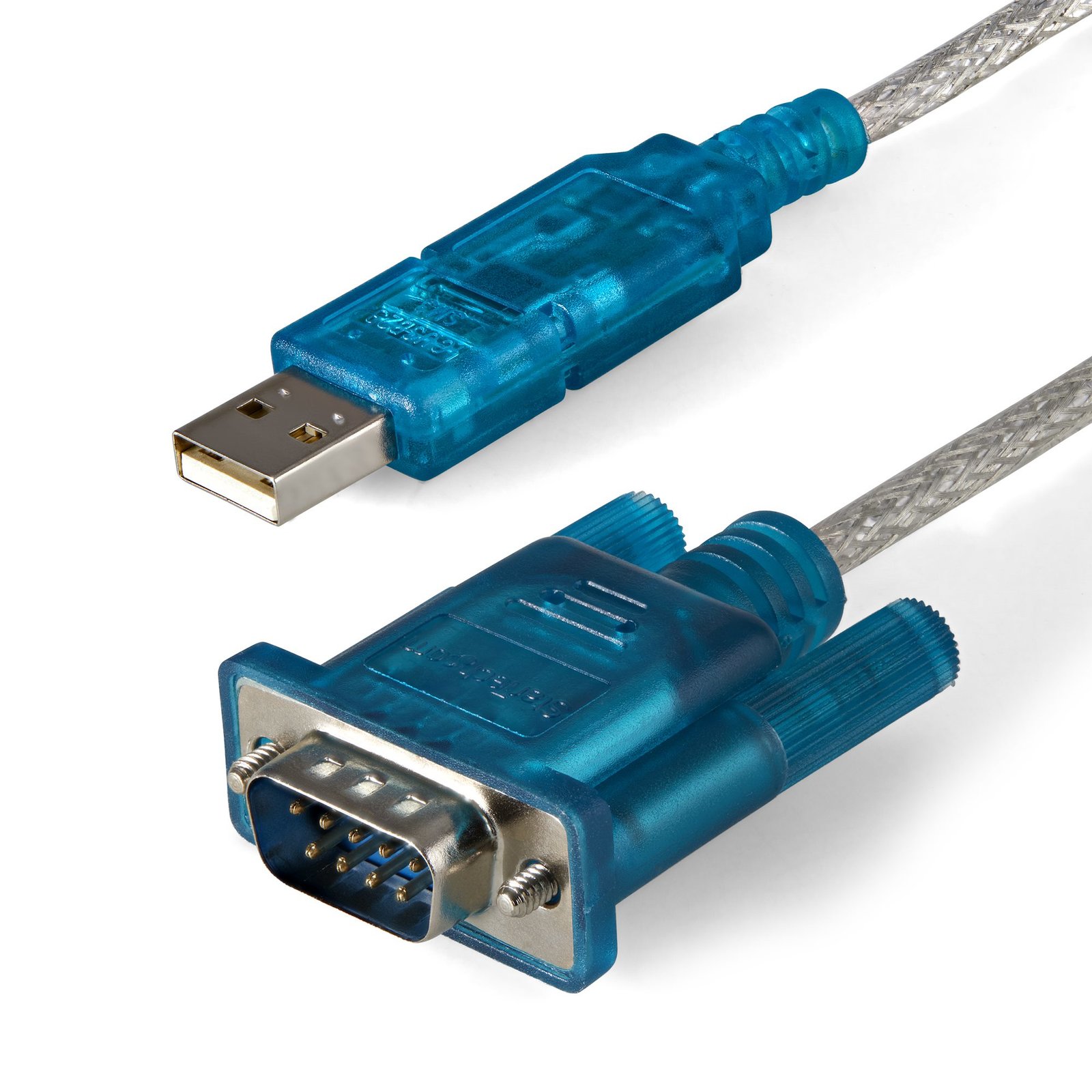 StarTech.com 3ft (91cm) 1-Port USB to RS232 DB9 Serial Adapter Cable, - M/M STA-ICUSB232SM3