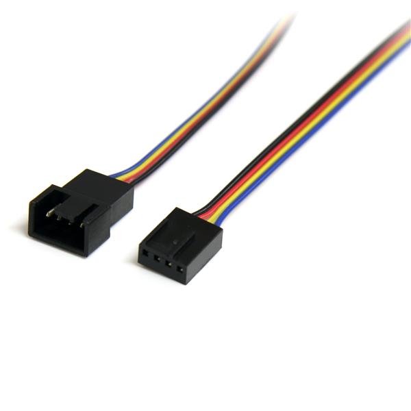 StarTech.com 12in 4 Pin Fan Power Extension Cable - M/F STA-FAN4EXT12