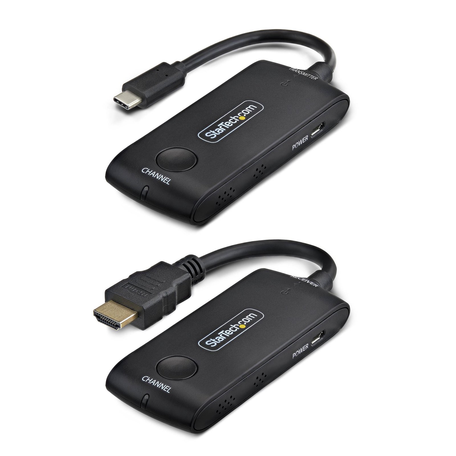 StarTech.com Wireless USB-C to HDMI Extender for Meeting Rooms and Huddle Spaces, 4K 60Hz, 65ft 4KUSBC-WIRELESS-65FT