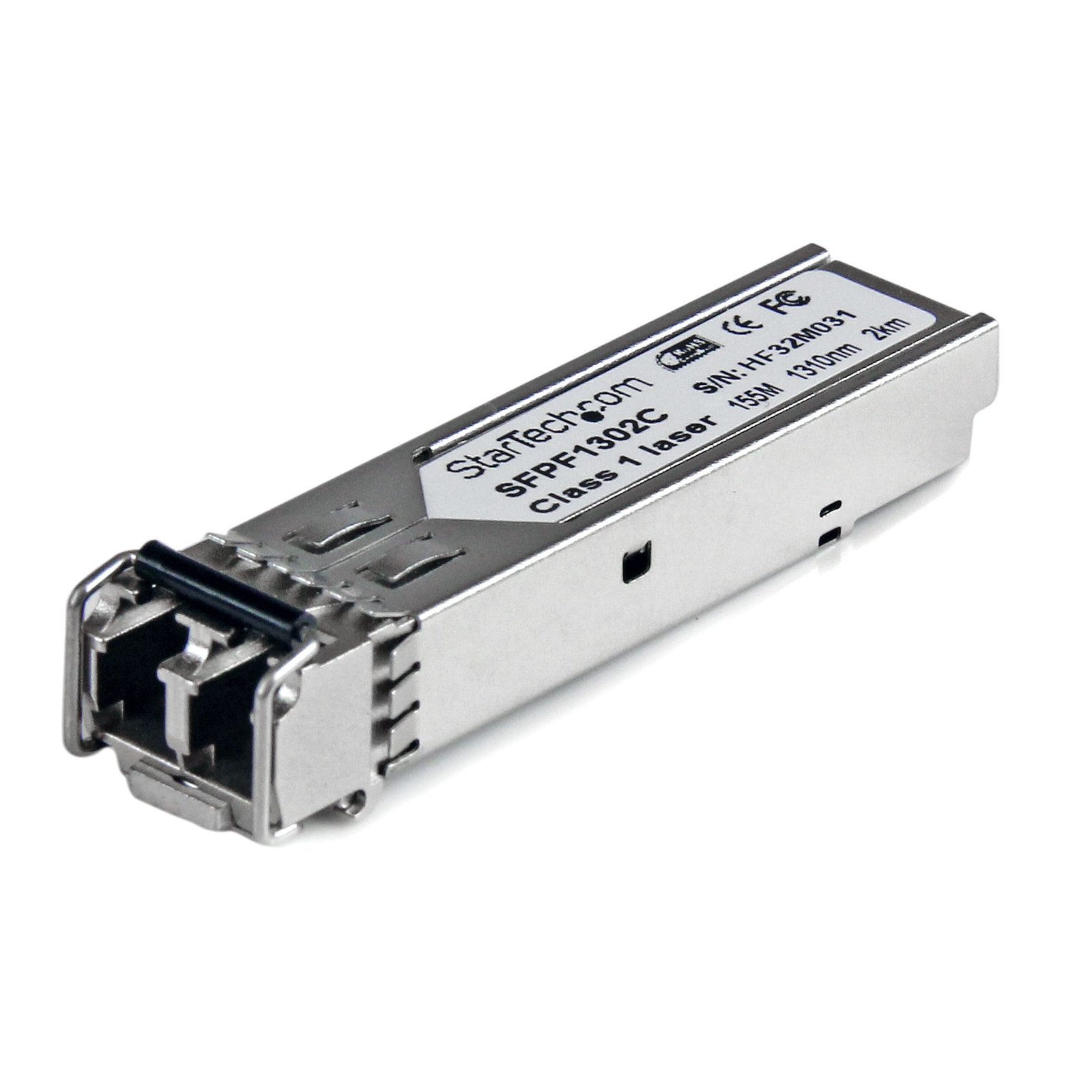 StarTech.com Cisco GLC-FE-100FX Compatible SFP Module - 100BASE-FX - 100Mbps Multimode Fiber MMF STA-SFPF1302C