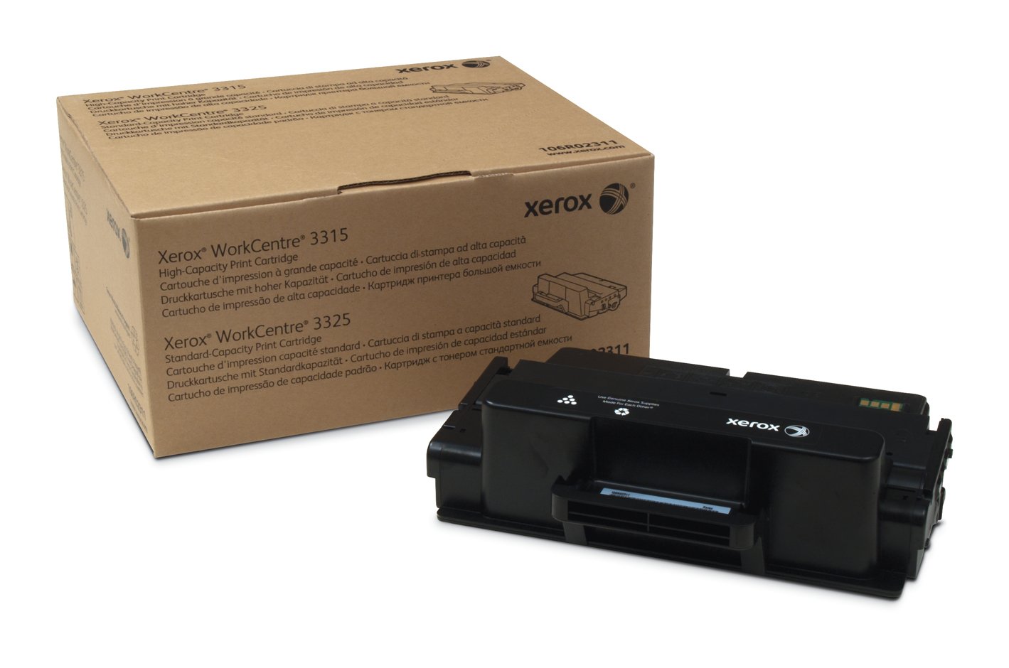 Xerox Genuine WorkCentre® 3315/3325 Black High capacity Toner Cartridge (5000 Pages) - 106R02311 XER-106R02311