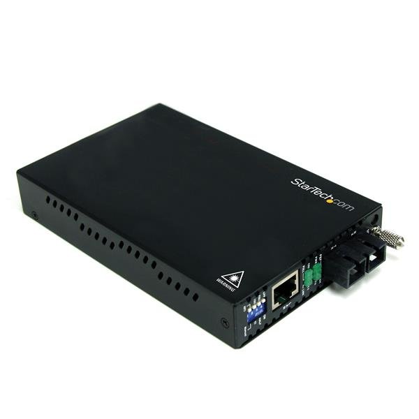 StarTech.com 10/100 Mbps Single Mode Fiber Media Converter SC 30 km STA-ET90110SM302