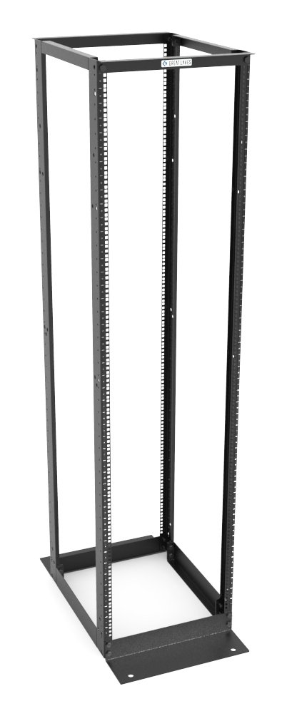 Vertiv Frame Rack 4-Post 45U Freestanding Black 4P-45U24-B-SQM6