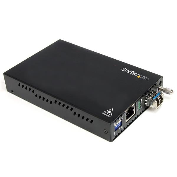 StarTech.com Fiber Media Converter Gigabit 1000Mbps MM Fibre LC 550m STA-ET91000LC2
