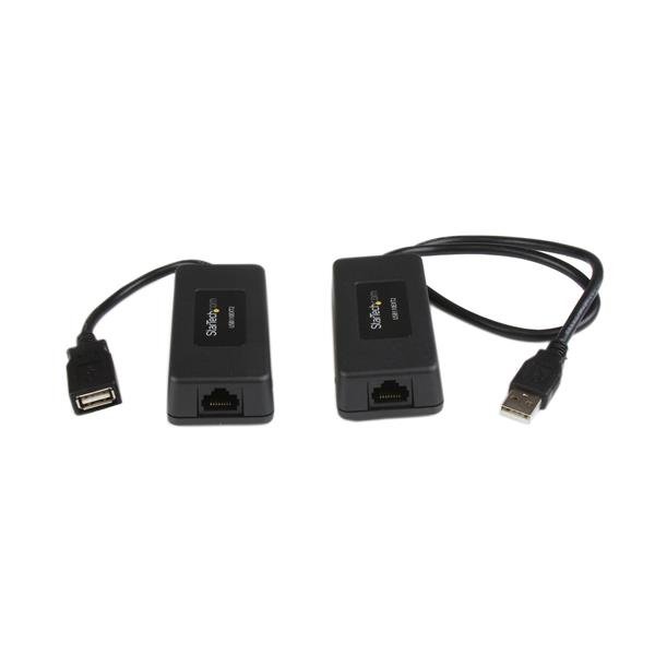 StarTech.com 1 Port USB over Cat5 / Cat6 Ethernet Extender - up to 131ft (40m) STA-USB110EXT2