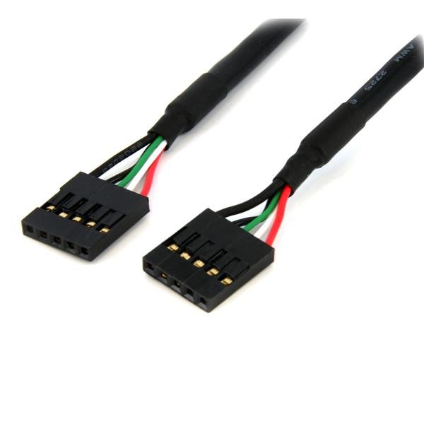 StarTech.com 24in Internal 5 pin USB IDC Motherboard Header Cable F/F STA-USBINT5PIN24