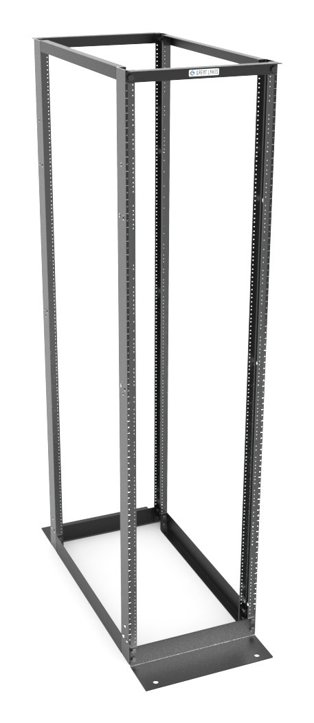 Vertiv Frame Rack 4-Post 45U Freestanding Black 4P-45U36-B-1224